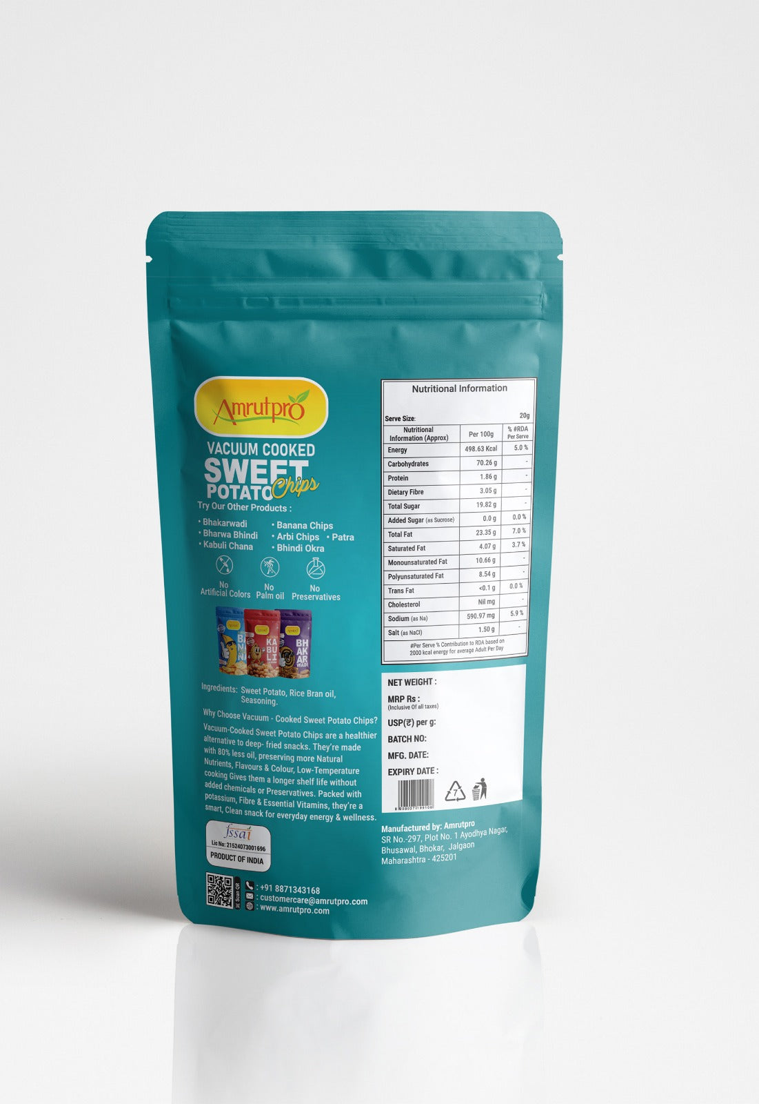 Sweet potato Vaccum cooked